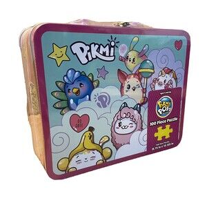 Pikmi Pops Surprise Puzzle 100 Pieced Lunch Box Container Sealed